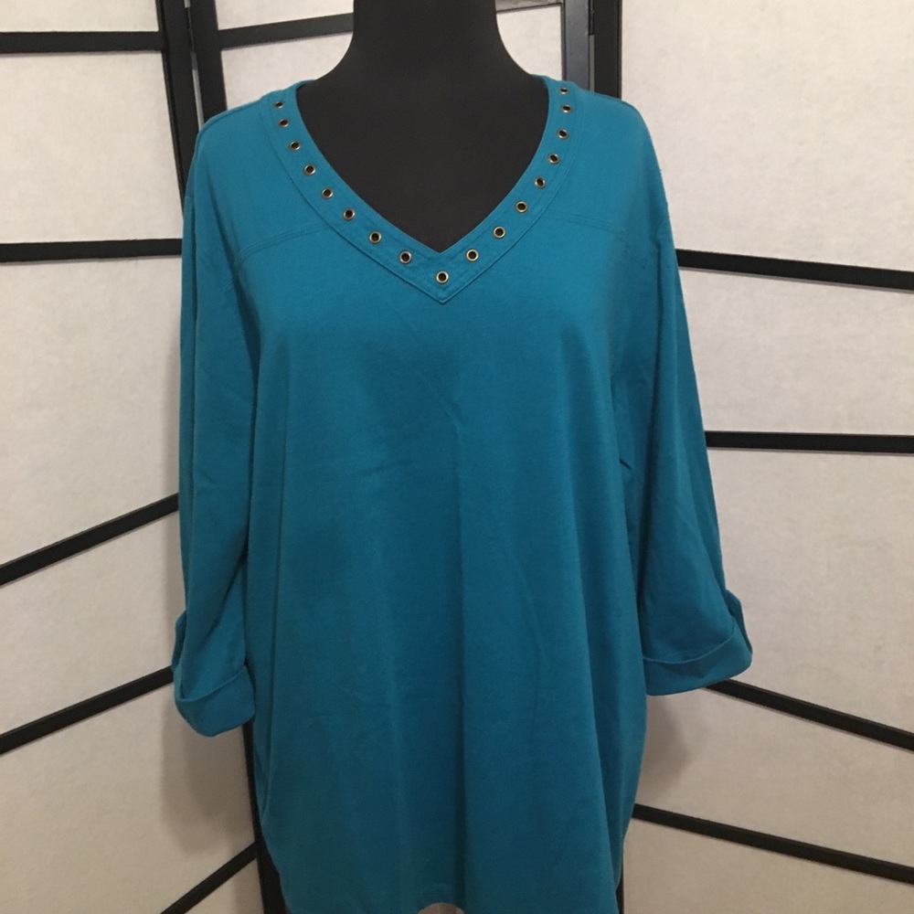 Coral Bay Woman Casual Top - Picture 1 of 5